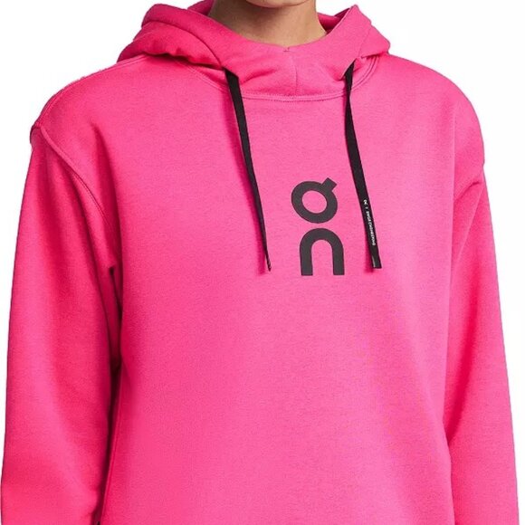 On Running Tops - On Women's Club Hoodie Pink Sz S NWT Athleisure Athletic Fall Pull-Over